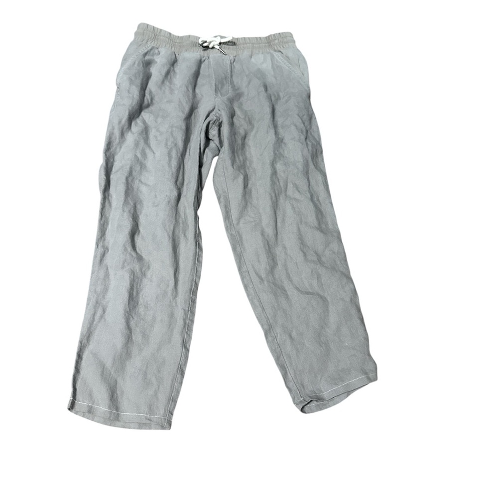 Athleta Linen style Capri Pants